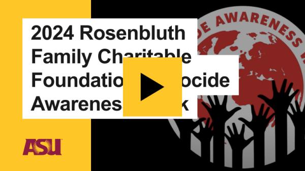 2024 Rosenbluth Family Charitable Foundation Genocide Awareness image