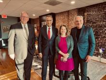 Amb. Michael Polt, Deputy Secretary Richard Verma, Laura Bennett, Amb. Pete Romero